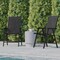 Flash Furniture Paladin Black Outdoor Folding Patio Sling Chair, 2PK 2-TLH-SC-044-BKBK-GG - alternate 3